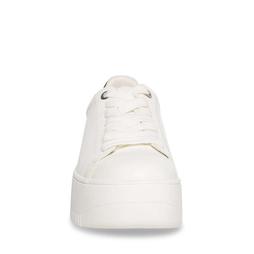 Zapatos Plataforma Steve Madden Rockaway Mujer Blancas | ES DM0132